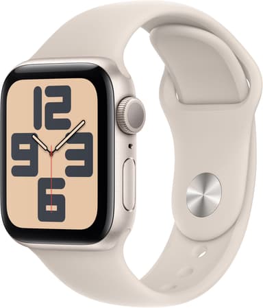 Apple Watch SE 2nd Gen 40mm GPS (Starlight/Starlight sportband M/L)