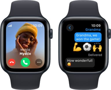 Apple Watch SE 2nd Gen 44mm LTE (Midnight Alu/Midnight sportband S/M)