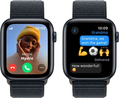 Apple Watch SE 2nd Gen 44mm LTE (Midnight Alu/Midnight sportloop)