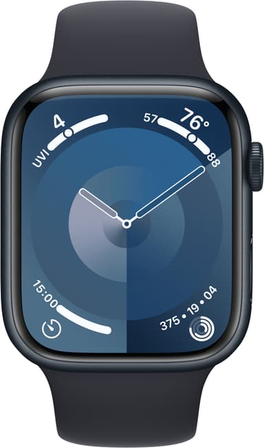 Apple Watch S9 45mm GPS (Midnight Alu/Midnight sportband) S/M