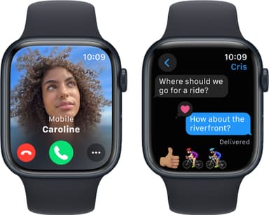 Apple Watch S9 45mm GPS (Midnight Alu/Midnight sportband) S/M