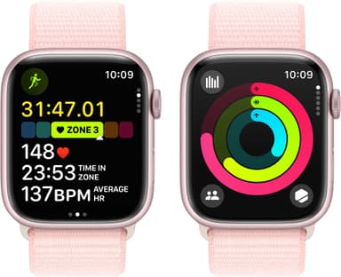 Apple Watch S9 45mm GPS+CEL (Pink Alu/ Light Pink sportloop)