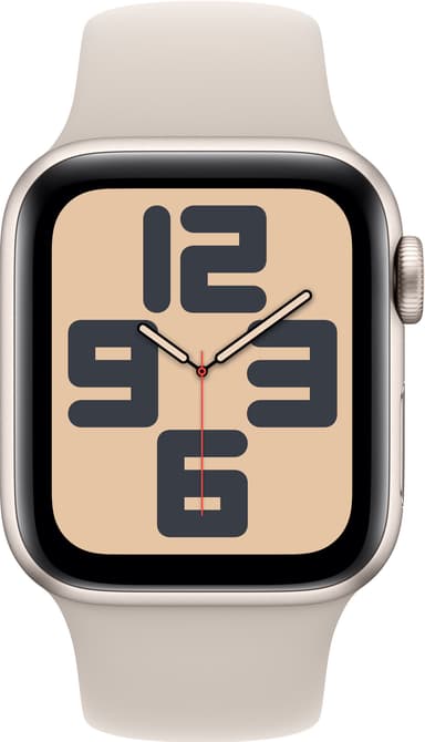 Apple Watch SE 2nd Gen 40mm GPS (Starlight/Starlight sportband M/L)