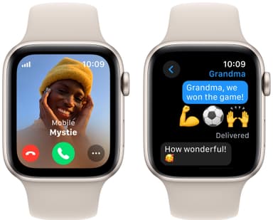 Apple Watch SE 2nd Gen 44mm LTE (Starlight/Starlight sportband S/M)