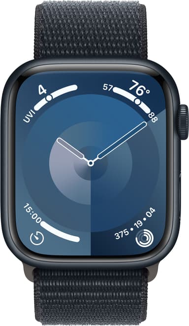 Apple Watch S9 45mm GPS+CEL (Midnight Alu/Midnight sportloop)