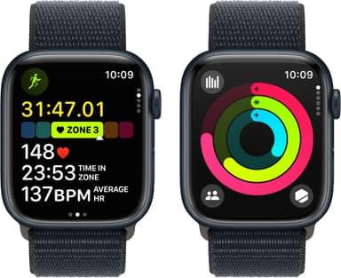 Apple Watch S9 45mm GPS+CEL (Midnight Alu/Midnight sportloop)