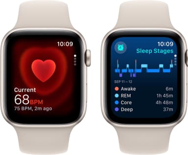 Apple Watch SE 2nd Gen 44mm GPS (Starlight/Starlight sportband S/M)