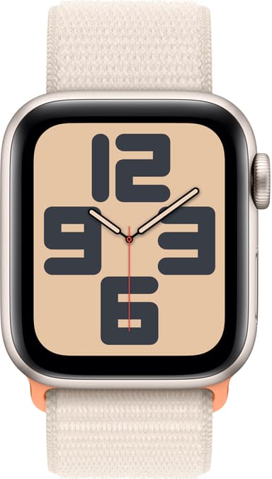 Apple Watch SE 2nd Gen 40mm GPS (Starlight Alu/Starlight sportloop)