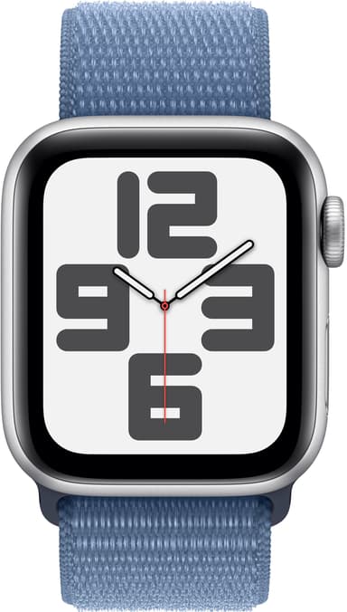 Apple Watch SE 2nd Gen 40mm GPS (Silver Alu/Winter blue sportloop)