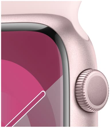 Apple Watch S9 45mm GPS (Pink Alu/Light sportband) M/L