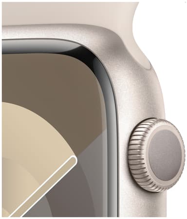Apple Watch S9 45mm GPS (Starlight Alu/Starlight sportband) S/M