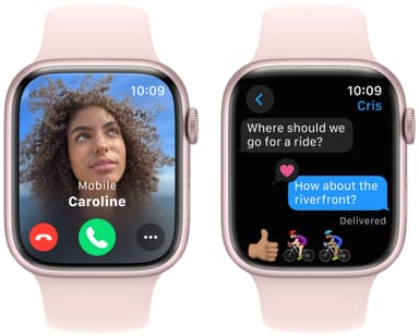 Apple Watch S9 45mm GPS (Pink Alu/Light sportband) M/L
