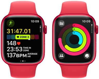 Apple Watch S9 45mm GPS (PRODUCT)RED Alu/(PRODUCT)RED sportband) M/L