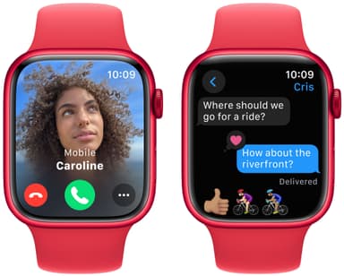 Apple Watch S9 45mm GPS (PRODUCT)RED Alu/(PRODUCT)RED sportband) M/L