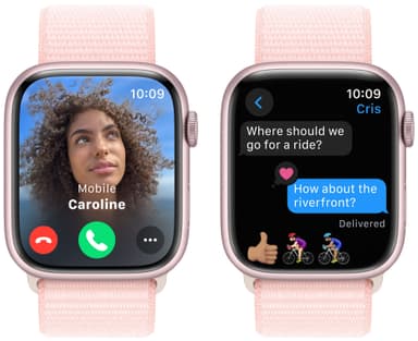 Apple Watch S9 45mm GPS+CEL (Pink Alu/ Light Pink sportloop)