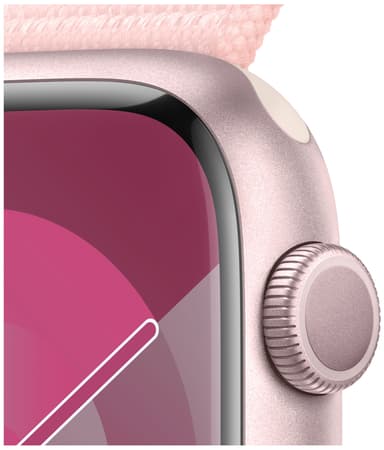 Apple Watch S9 45mm GPS (Pink Alu/Light Pink sportloop)