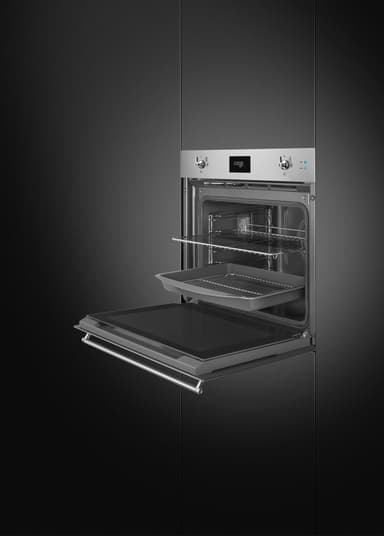 Smeg Serie Classic Inbyggnadsugn SOP6301S2X (rostfri)