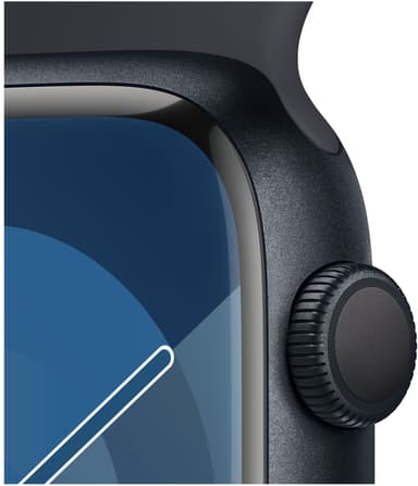 Apple Watch S9 45mm GPS (Midnight Alu/Midnight sportband) S/M