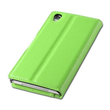 Sony Xperia Z1 Plånboksfodral Skal (Grön)