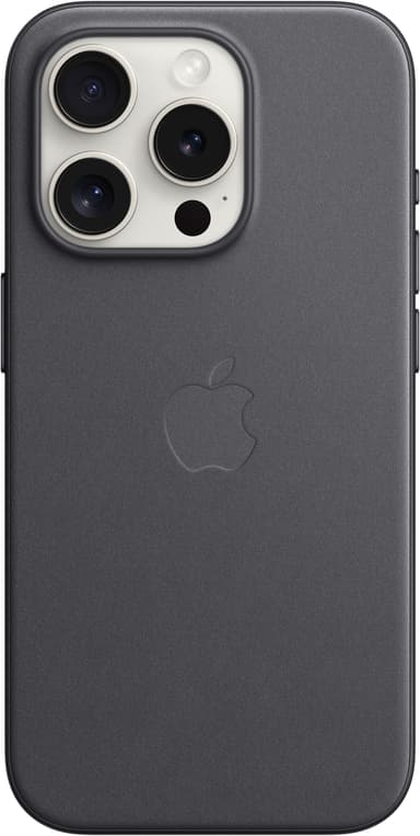 iPhone 15 Pro FineWoven skal med MagSafe (svart)
