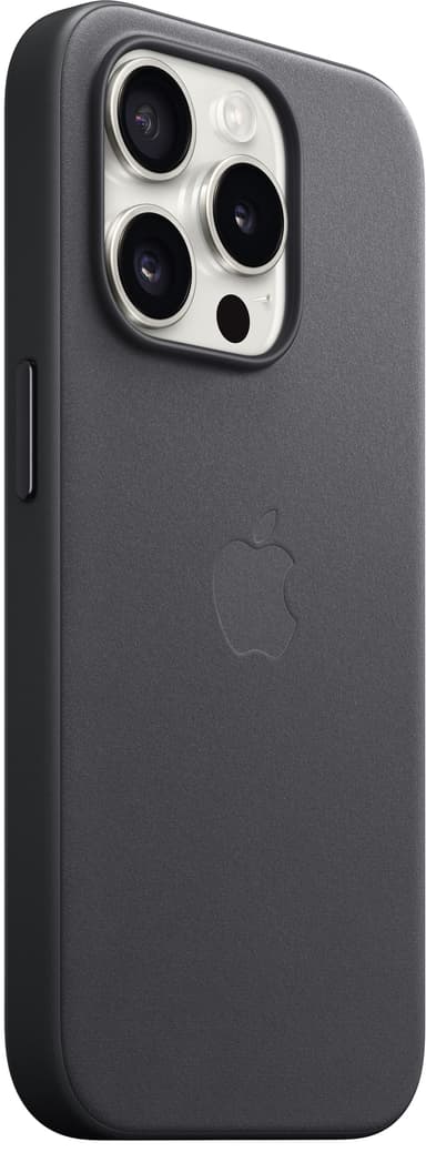 iPhone 15 Pro FineWoven skal med MagSafe (svart)