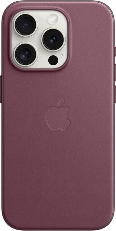 iPhone 15 Pro Max FineWoven skal med MagSafe (mulberry)