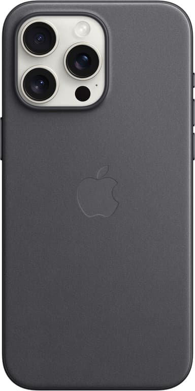 iPhone 15 Pro Max FineWoven Case med MagSafe (svart)