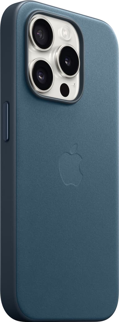 iPhone 15 Pro FineWoven skal med MagSafe (pacific blue)
