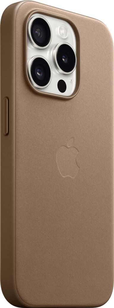 iPhone 15 Pro FineWoven skal med MagSafe (taupe)