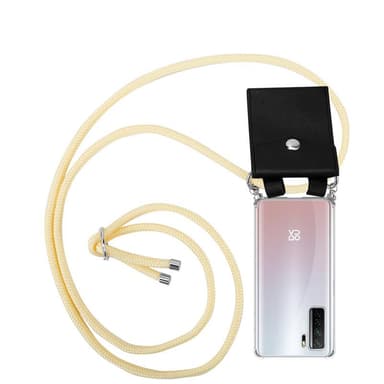 Huawei NOVA 7 SE Skal Fodral Kedja (Gul)