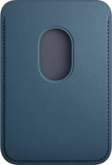iPhone FineWoven plånbok med MagSafe (pacific blue)