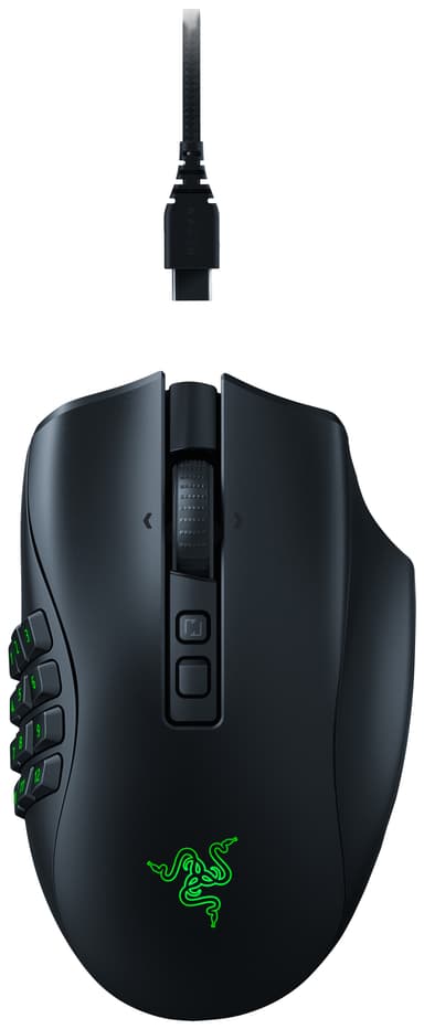 Razer Naga V2 Pro trådlös gamingmus