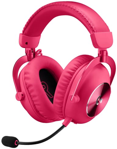 Logitech G Pro X 2 Lightspeed trådlöst gamingheadset (rosa)