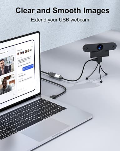 NÖRDIC USB 3.0 type A förlängningskabel 2m
