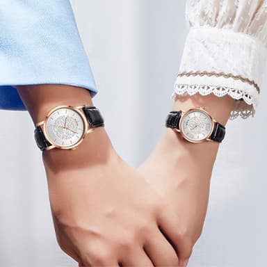 Armbandsur Analog Klassisk Klocka Armbandsklocka