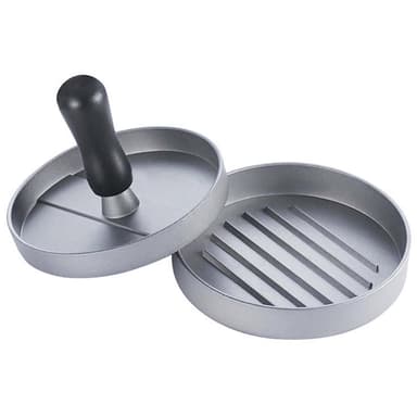 Press för hamburgare med 11,5 cm diameter (grå)