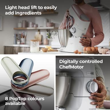 Kenwood Titanium Chef Baker köksmaskin KVL65001WH (vit)