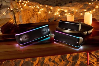 Sony portabel trådlös högtalare SRS-XB21 (blå)