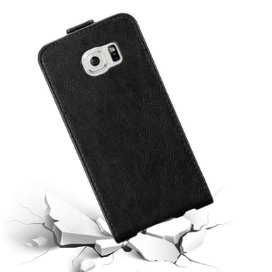 Samsung Galaxy S6 Flipfodral Skal (Svart)