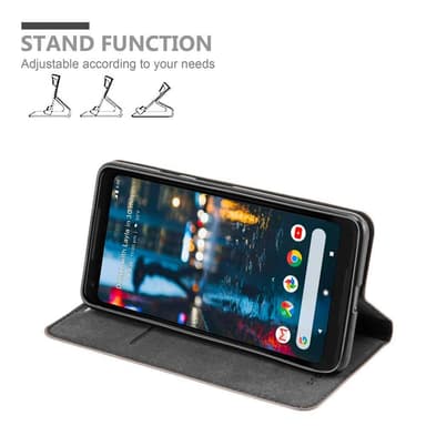Google PIXEL 2 XL Plånboksfodral Skal (Brun)