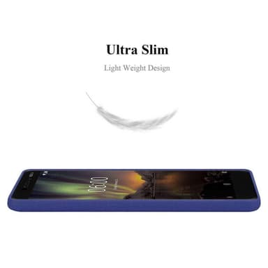 Skal Nokia 6.1 Fodral Case (Blå)