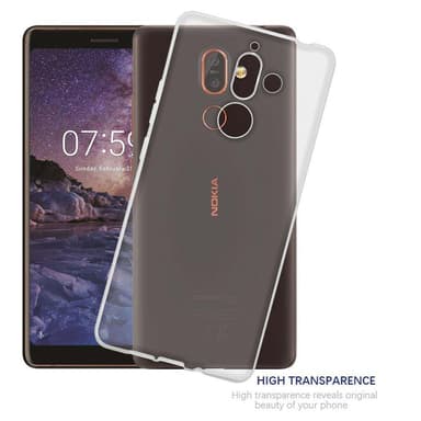Nokia 7 PLUS Skal Fodral Case (Transparent)