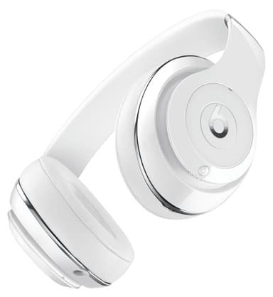 Beats Studio wireless around-ear hörlurar (vit)