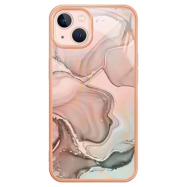 SKALO iPhone 15 Marmor TPU-skal - Motiv 2
