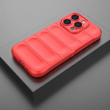SKALO iPhone 15 Pro Max Rugged Bumpers TPU-Skal