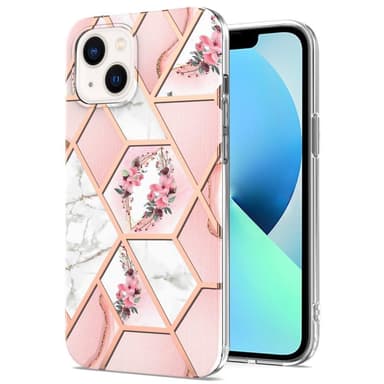 SKALO iPhone 15 Plus Marmor TPU-skal - Motiv 2