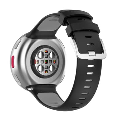 Polar Vantage V2 armband silikon Svart/Grå