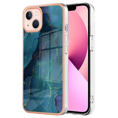 SKALO iPhone 15 Marmor TPU-skal - Motiv 6