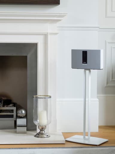 SoundXtra golvstativ för Bose SoundTouch 20 (vit)