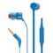 JBL in-ear hörlurar T110 (blå)